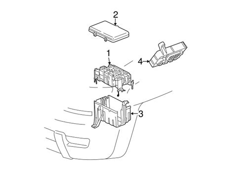 201 tacoma 4.0l junction box|Genuine Toyota Tacoma Relay Block .